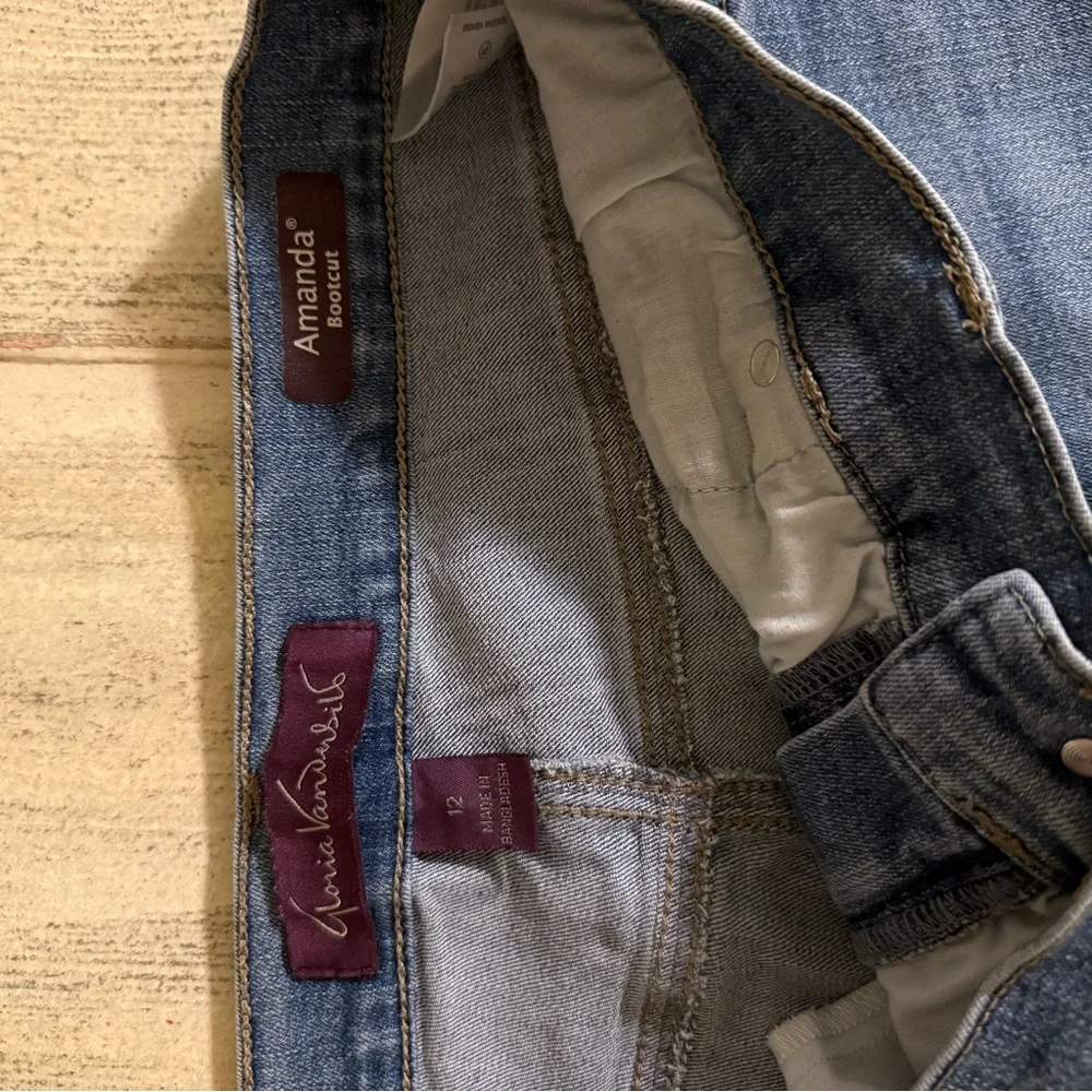 Gloria Vanderbilt Classic Blue Women's Jeans Bootcut - Picture 3 of 10